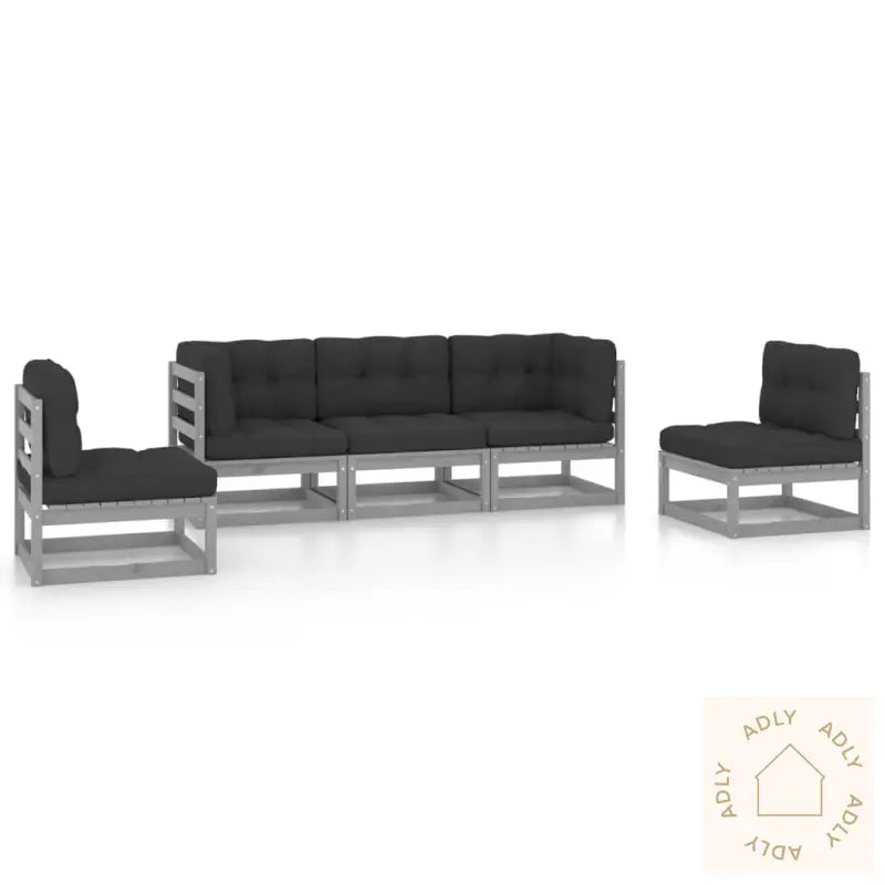 Hagesofagruppe Med Puter 5 Deler Heltre Furu