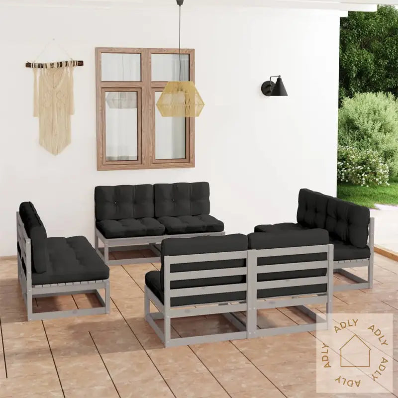 Hagesofagruppe Med Puter 8 Deler Heltre Furu