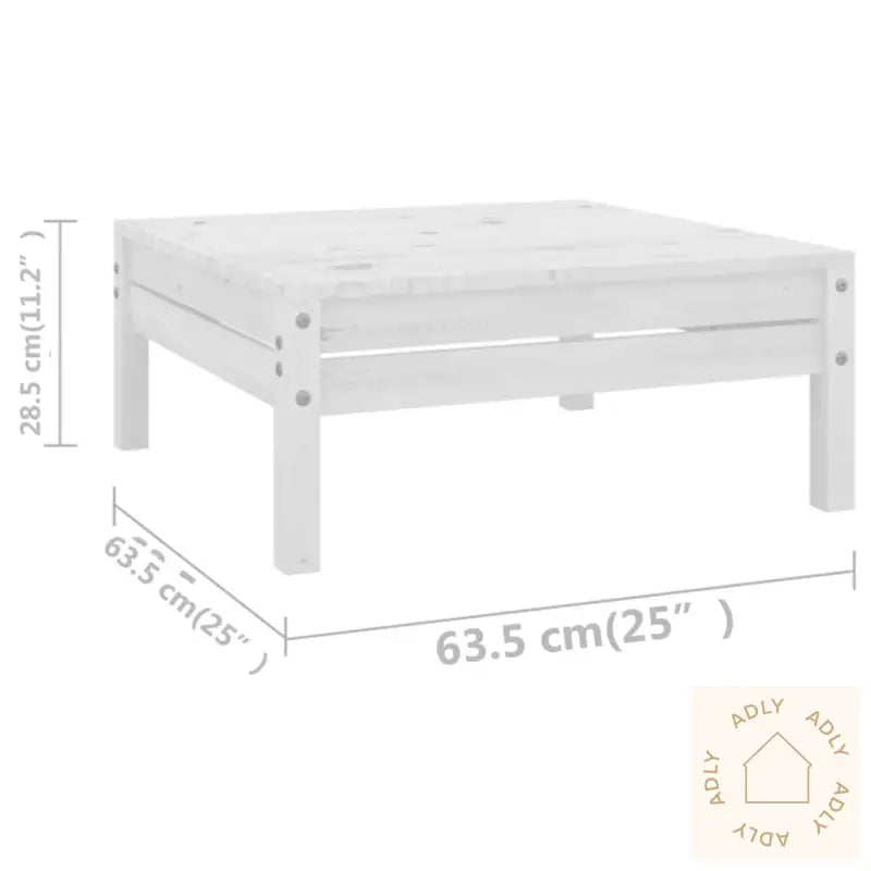 Hagesofagruppe 7 Deler Hvit Heltre Furu