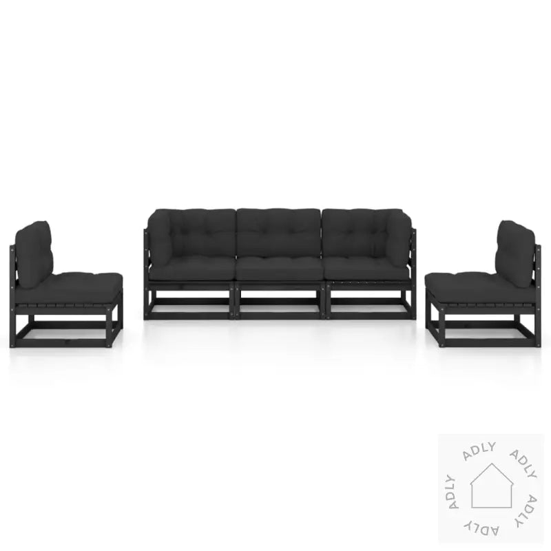 Hagesofagruppe Med Puter 5 Deler Heltre Furu