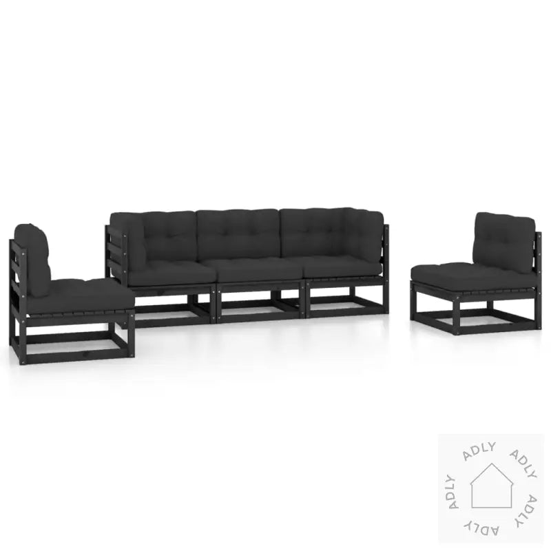 Hagesofagruppe Med Puter 5 Deler Heltre Furu