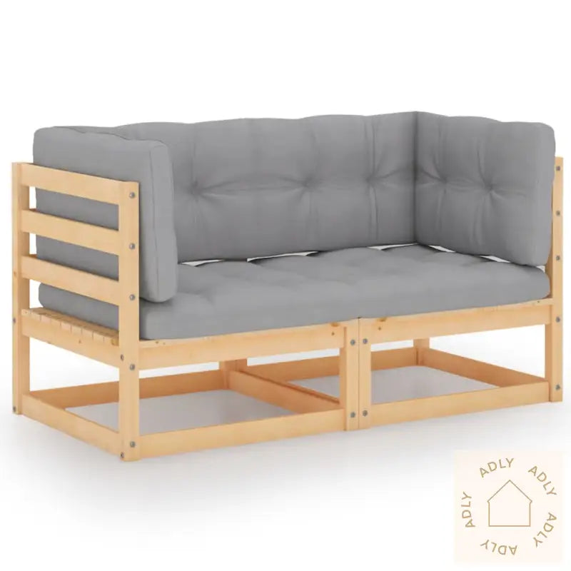 Hagesofagruppe Med Puter 3 Deler Heltre Furu