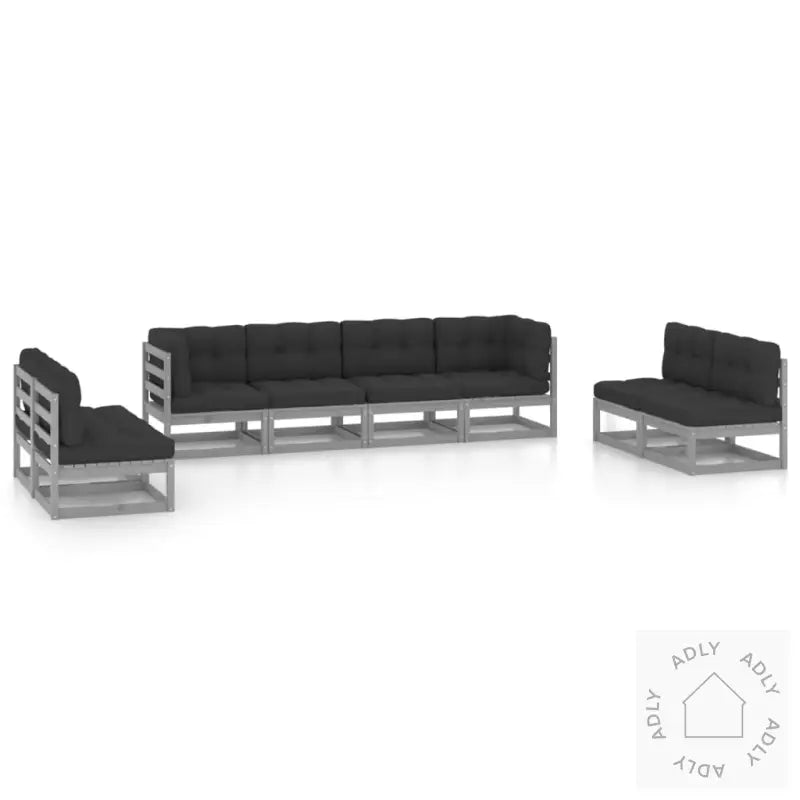 Hagesofagruppe Med Puter 8 Deler Heltre Furu