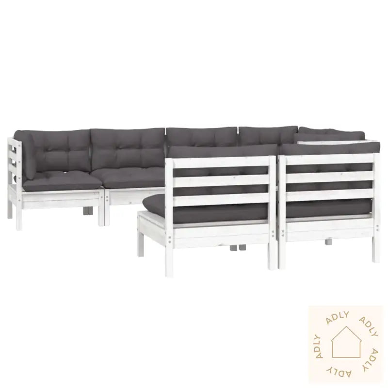 Hagesofagruppe Med Puter 7 Deler Heltre Furu