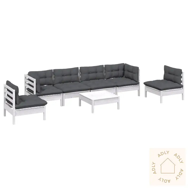 Hagesofagruppe Med Puter 7 Deler Heltre Furu