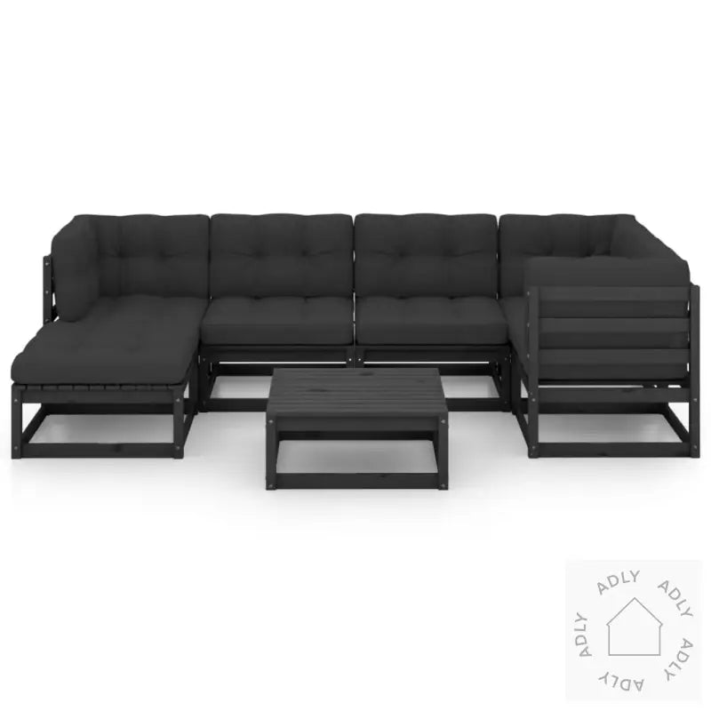 Hagesofagruppe Med Puter 7 Deler Heltre Furu