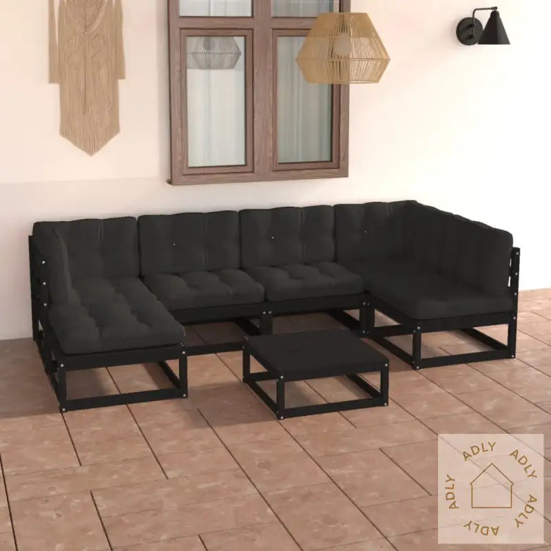 Hagesofagruppe Med Puter 7 Deler Heltre Furu