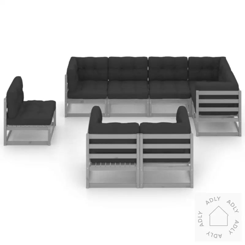 Hagesofagruppe Med Puter 8 Deler Heltre Furu