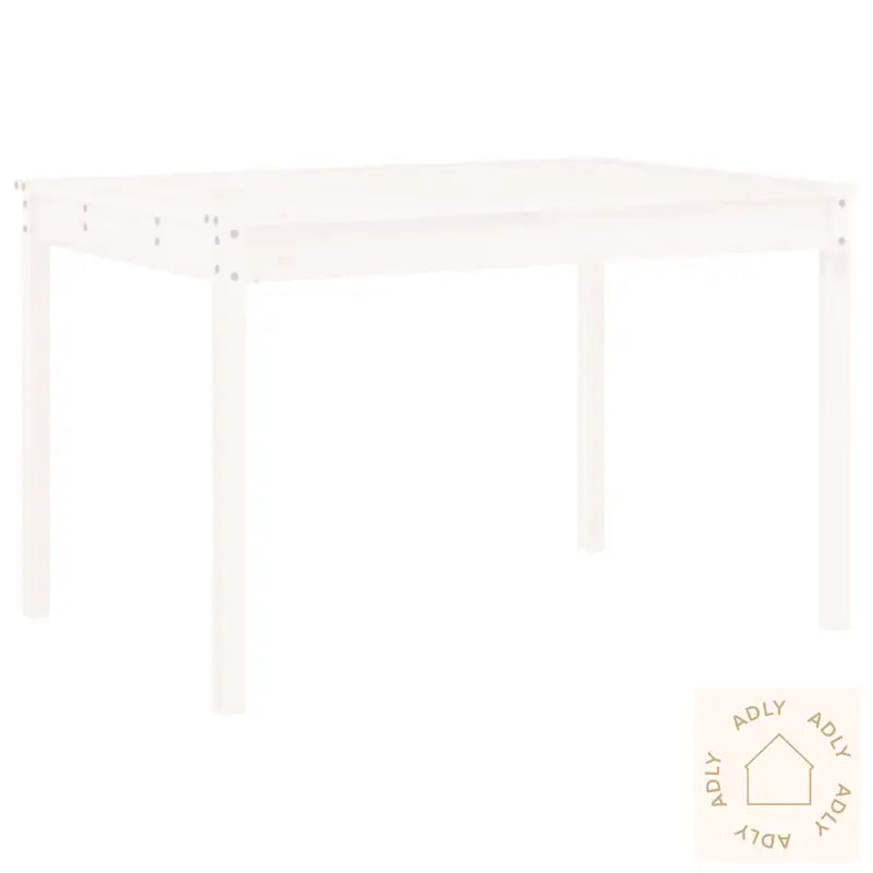 Hagespisestue 5 Deler Hvit Heltre Furu
