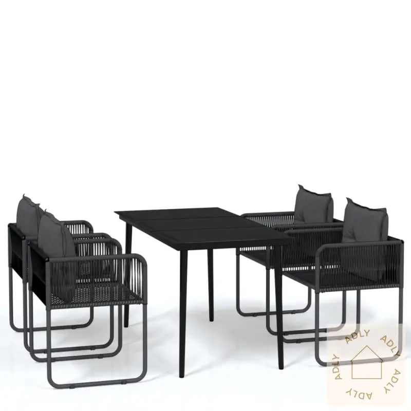 Hagespisegruppe 5 Deler Svart