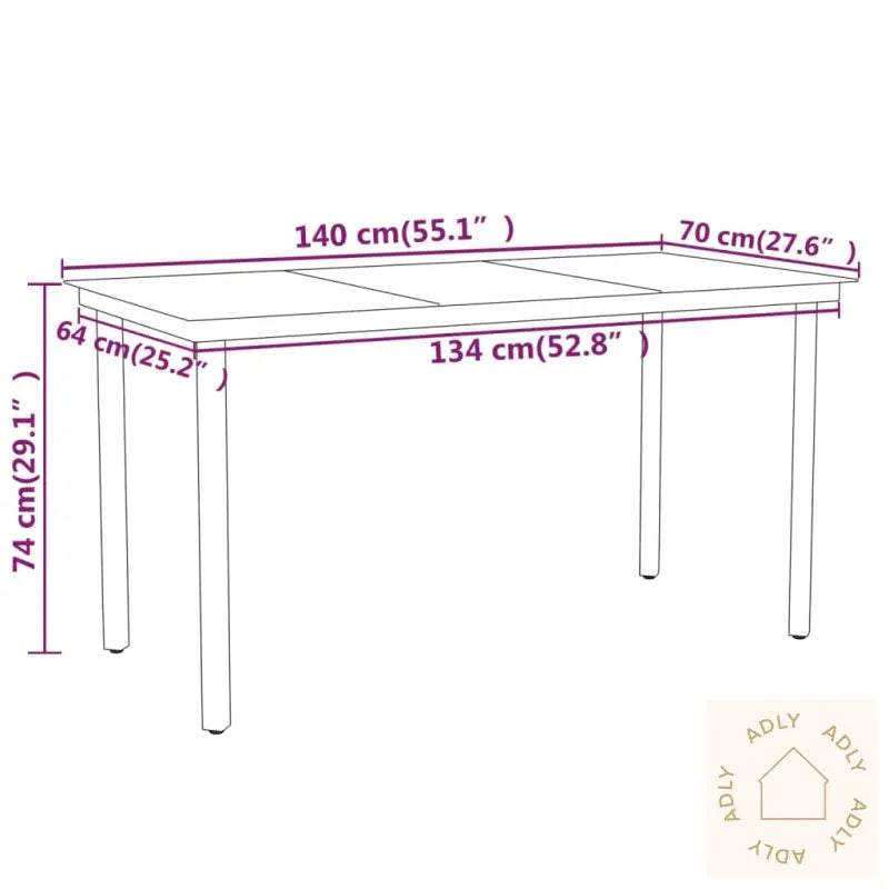 Hagespisegruppe 5 Deler Svart