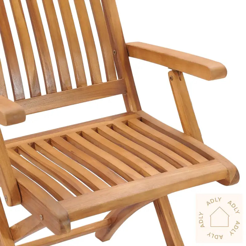Utendørs Spisestue 5 Deler Heltre Teak