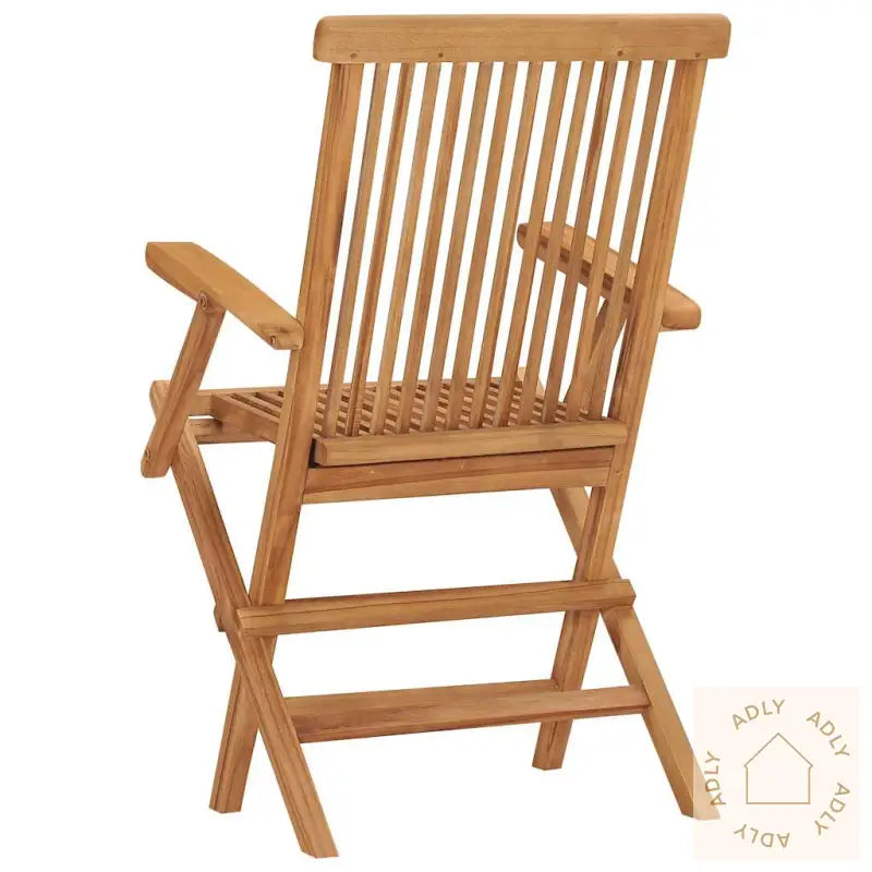 Klappstoler 2 Stk Heltre Teak