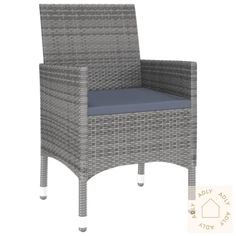 Hagespisegruppe 3 Deler Polyrotting Grå