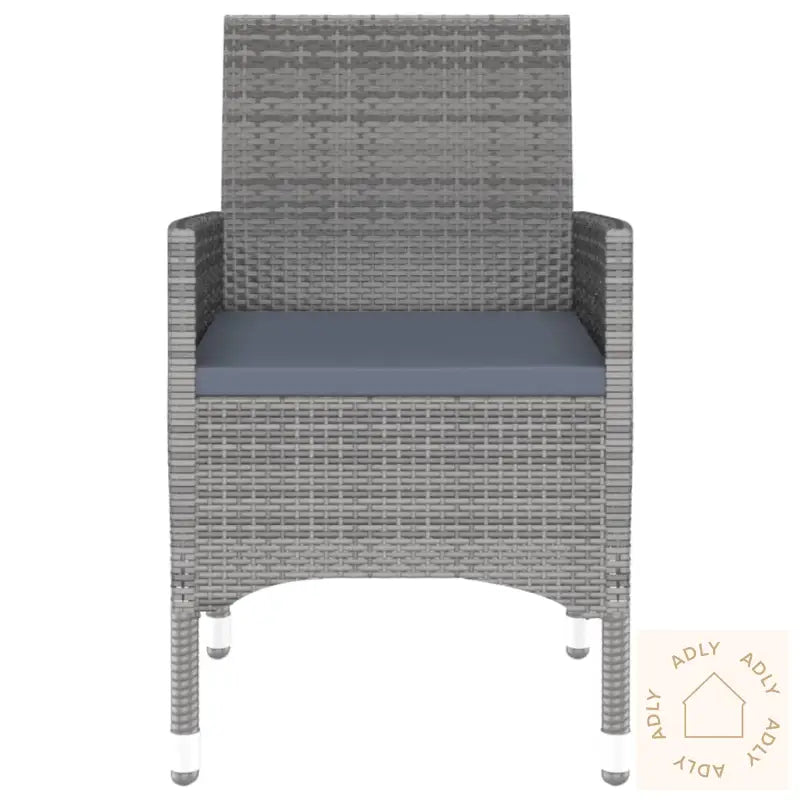 Hagespisegruppe 3 Deler Polyrotting Grå