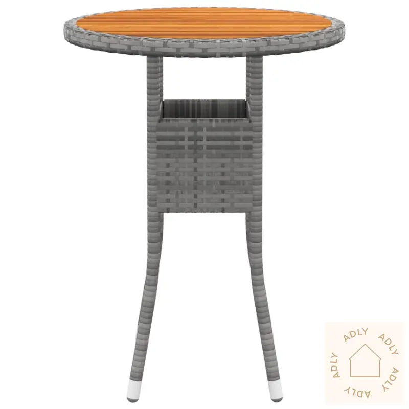 Hagespisegruppe 3 Deler Polyrotting Grå