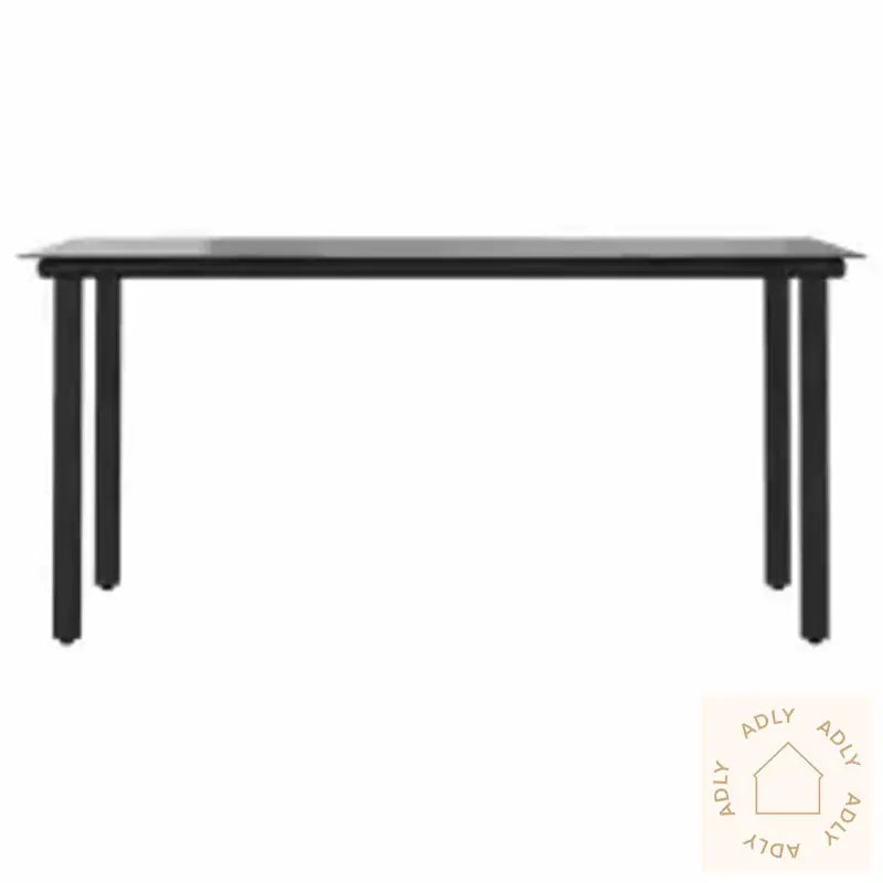 Hagespisegruppe 7 Deler Brun Polyrotting Glass