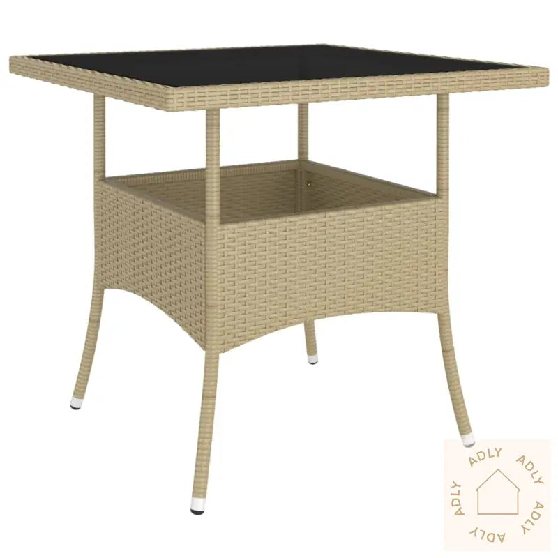 Hagespisegruppe 5 Deler Polyrotting Beige