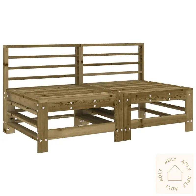 Hagesofagruppe 4 Deler Impregnert Furu