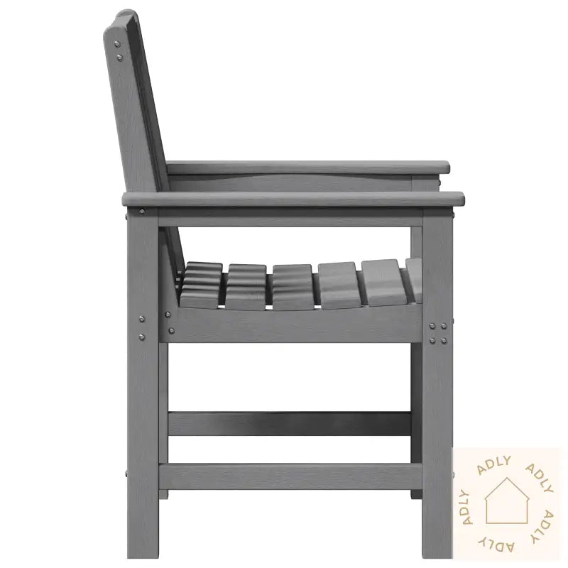 Hage-Spisestoler 6 Stk Lysegrå 65,5X55,5X88 Cm Hdpe