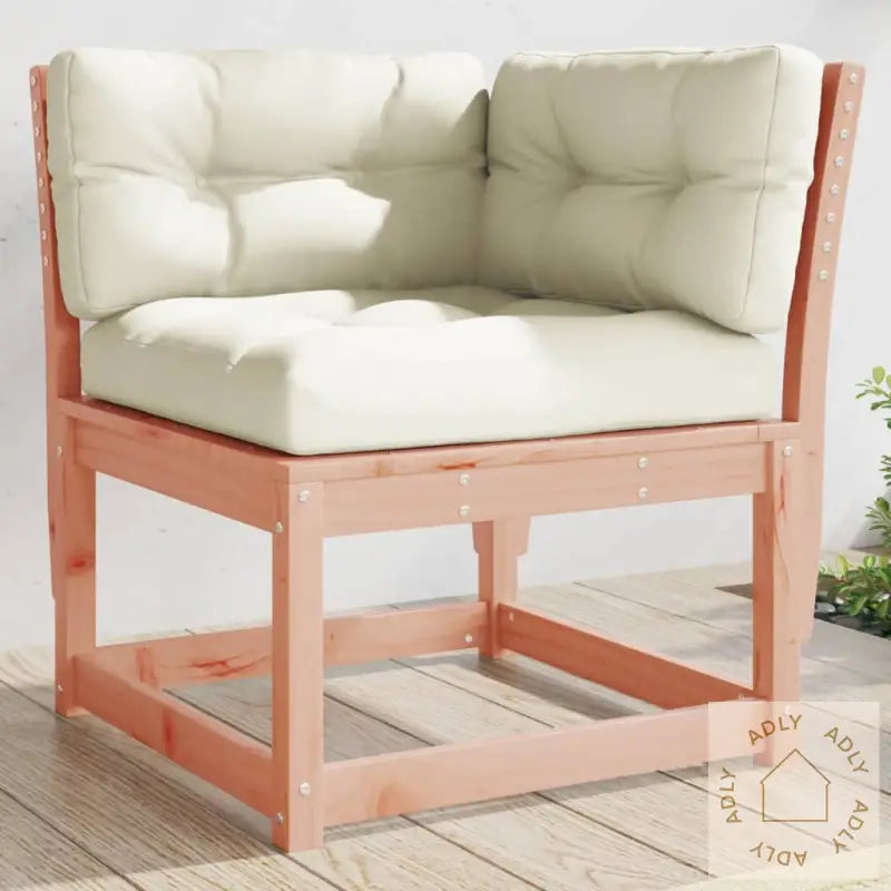 Hagesofa For Hjørne Med Pute 73X73X78 Cm Heltre Douglasgran