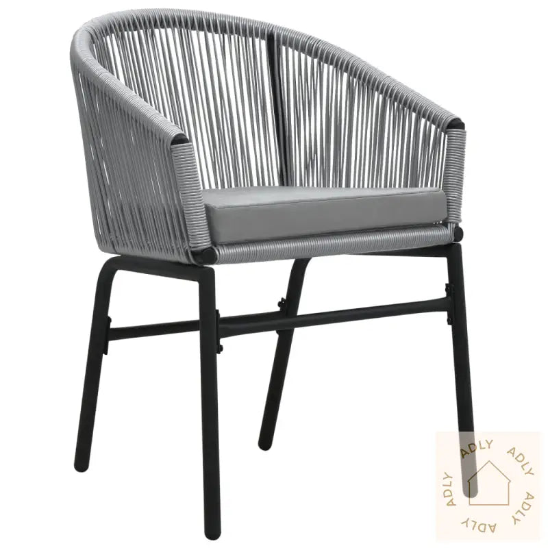 Utendørs Spisestue 7 Deler Grå