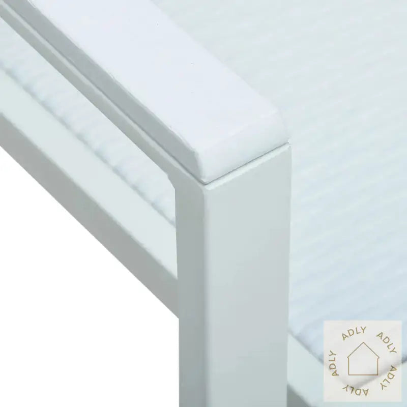 Utendørs Spisestue 9 Deler Hvit