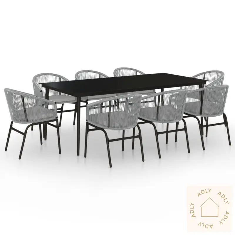 Hagespisegruppe 9 Deler Grå