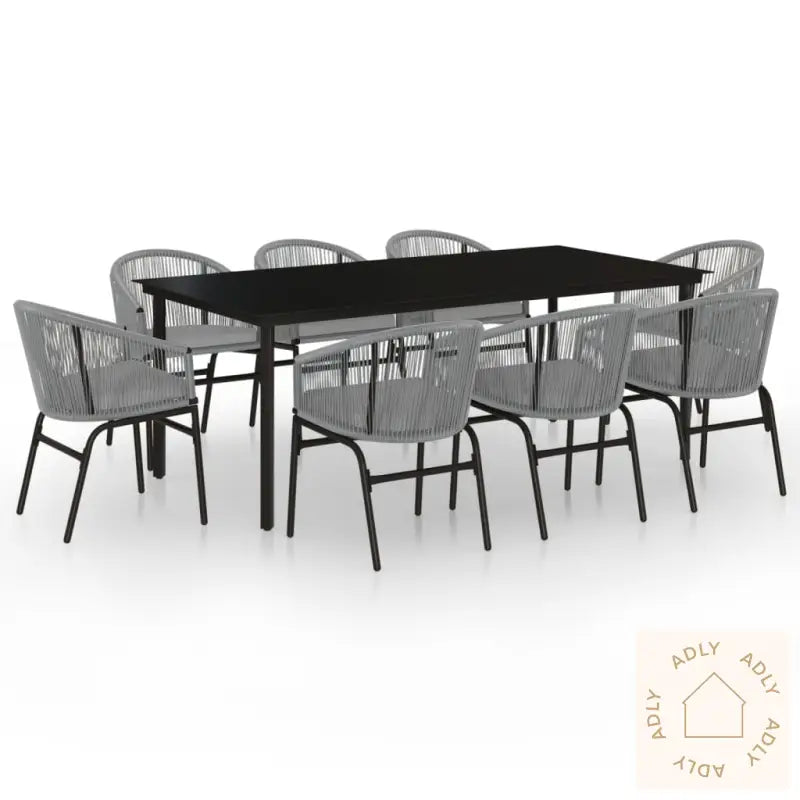Hagespisegruppe 9 Deler Grå