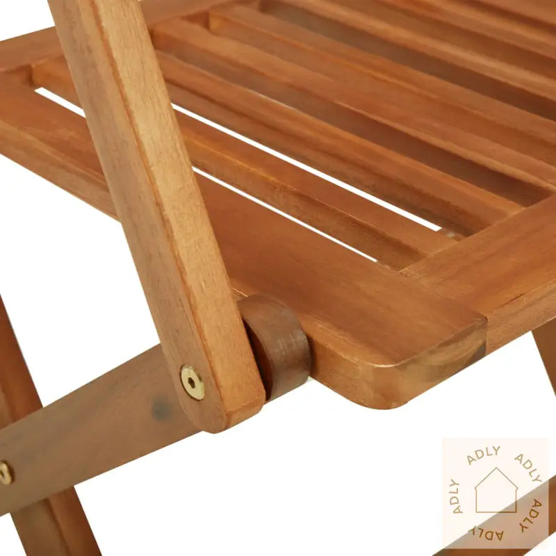 Sammenleggbart Bistrosett 3 Deler Heltre Akasie