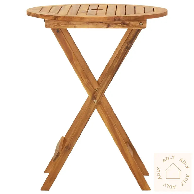 Sammenleggbart Bistrosett 3 Deler Heltre Akasie