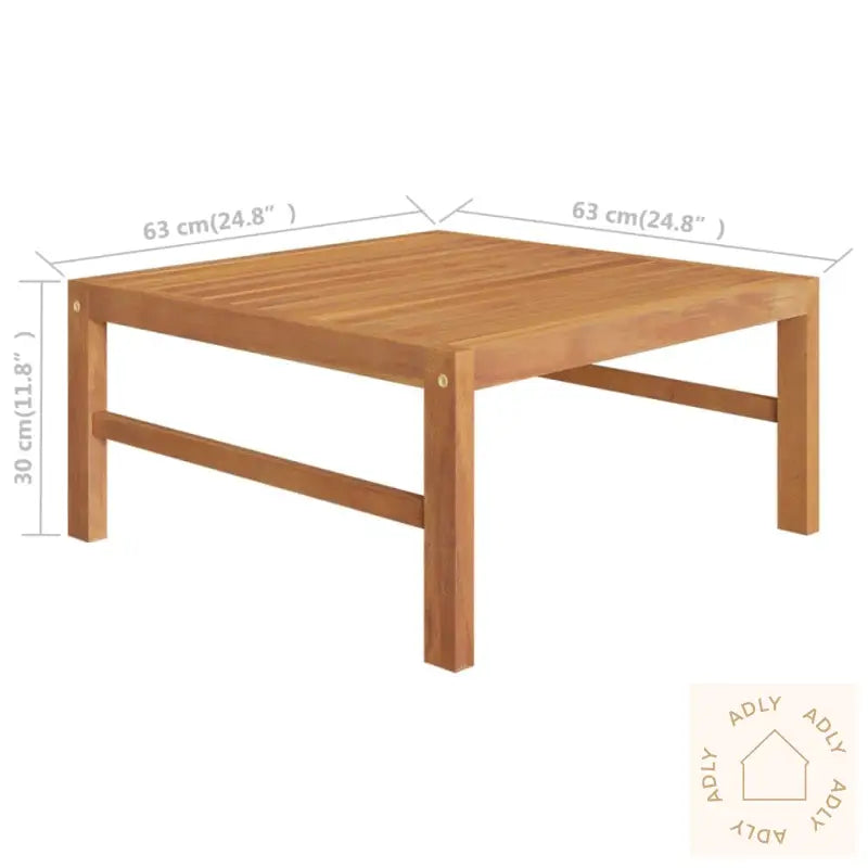 Hagesofagruppe Med Grå Puter 4 Deler Heltre Teak