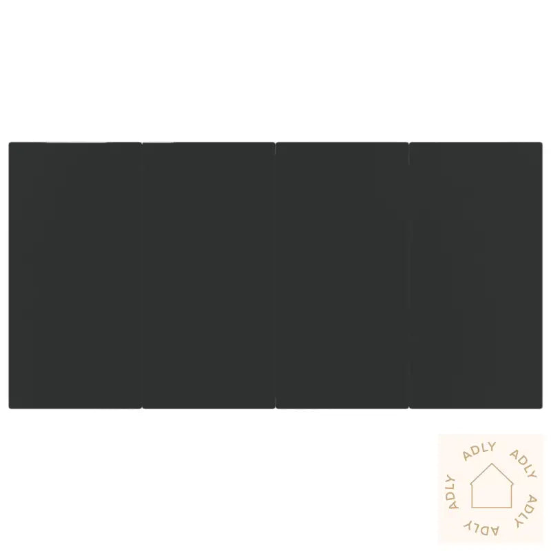 Hagespisegruppe 5 Deler Svart Polyrotting