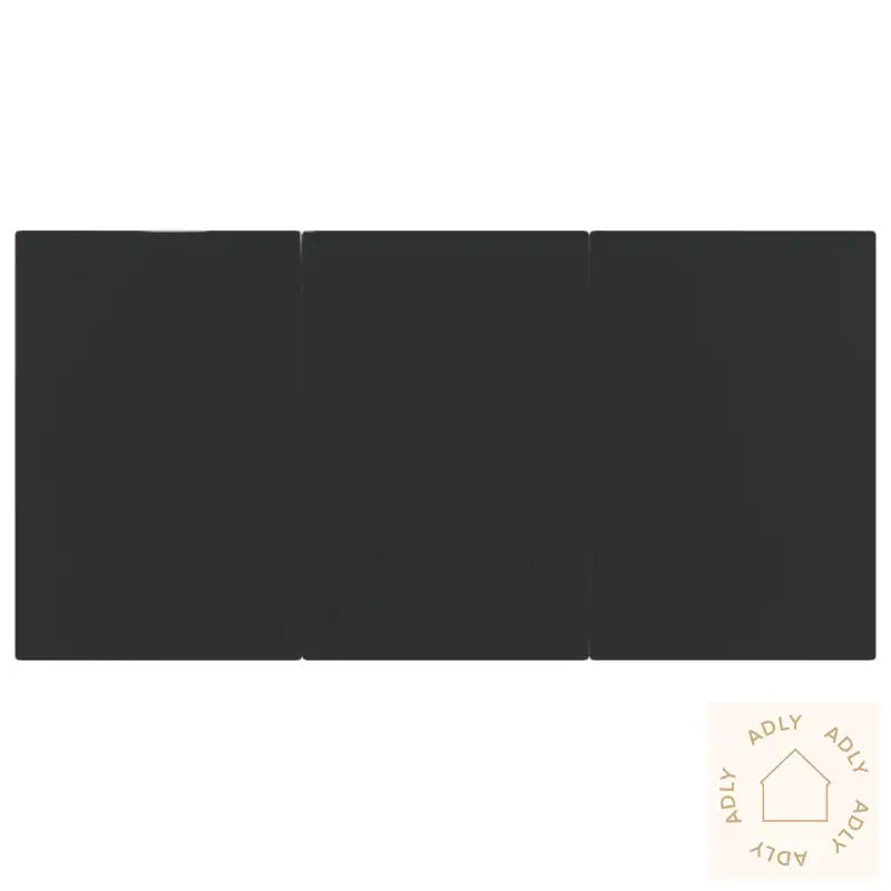 Hagespisegruppe 5 Deler Svart Polyrotting