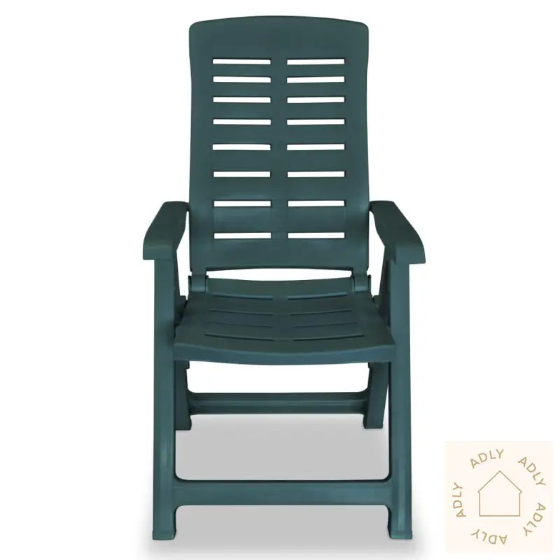 Hagelenestoler 6 Stk Plast Grønn