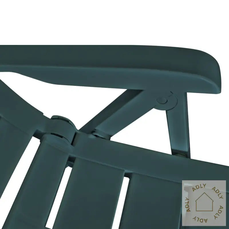 Hagelenestoler 6 Stk Plast Grønn