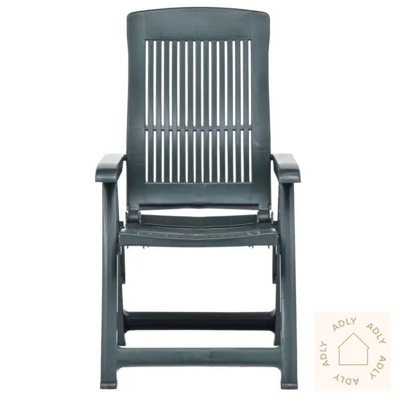 Hagelenestoler 2 Stk Plast Grønn