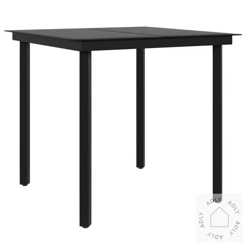 Hagespisegruppe Med Puter 3 Deler Beige Og Svart
