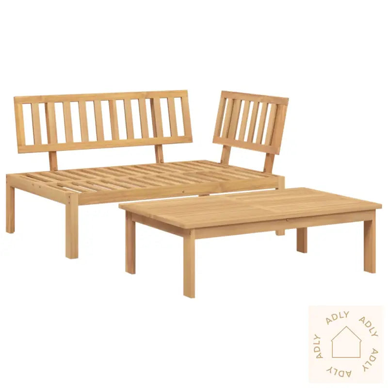 Hagesofa Paller 2 Stk Heltre Akasie