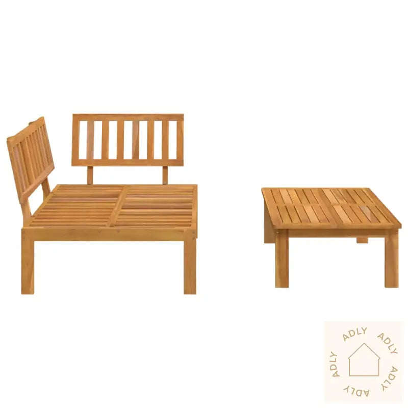 Hagesofa Paller 2 Stk Heltre Akasie