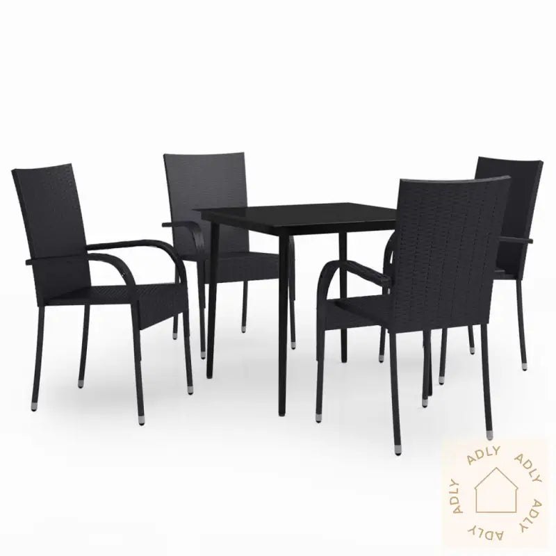 Hagespisegruppe 5 Deler Svart