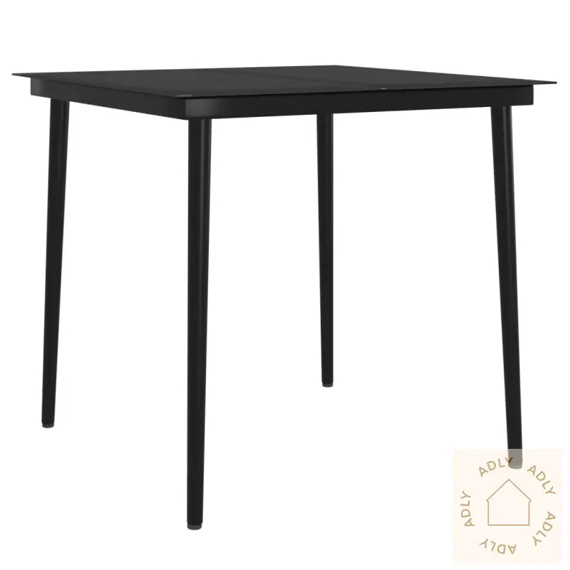 Hagespisegruppe Med Puter 3 Deler Beige Og Svart