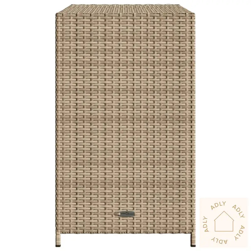 Putekasse Beige 83X45X76 Cm Polyrotting