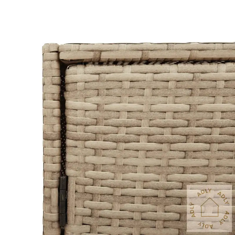 Putekasse Beige 83X45X76 Cm Polyrotting