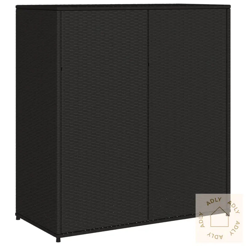 Putekasse Svart 105X55X113 Cm Polyrotting