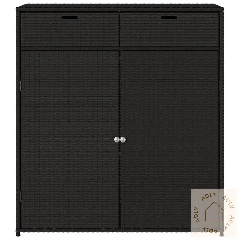 Putekasse Svart 105X55X113 Cm Polyrotting
