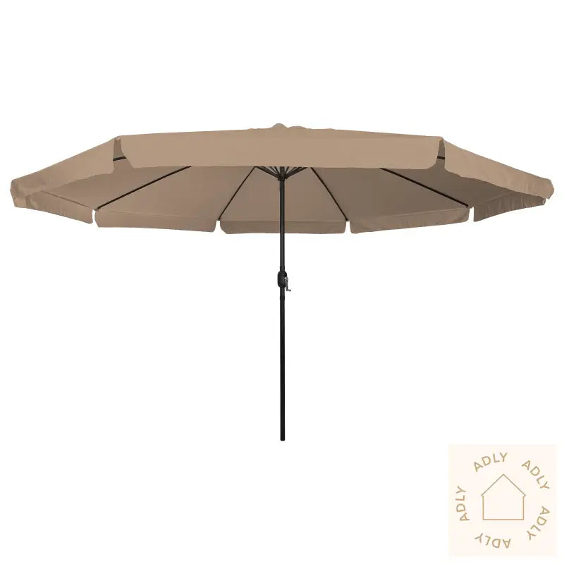 Hageparasol 395X245 Cm Taupe