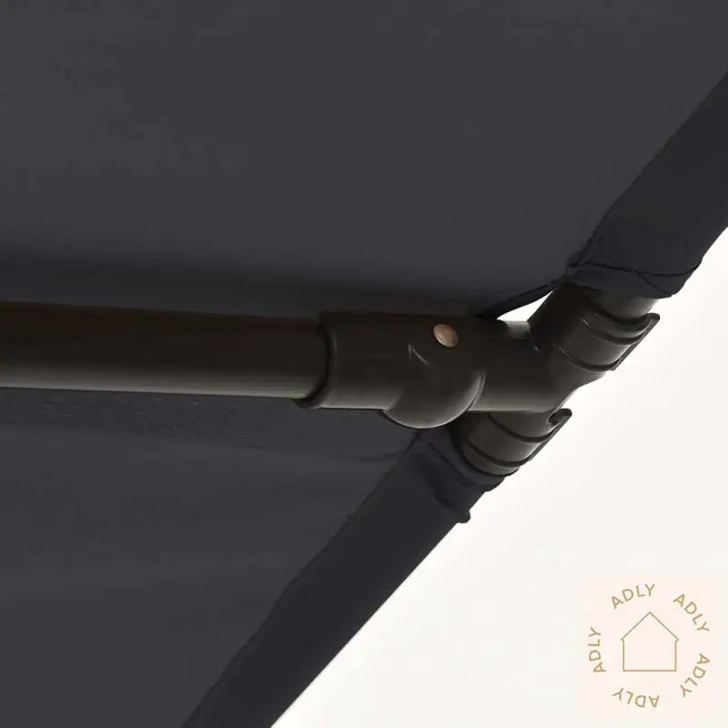 Hageparasoll Med Aluminiumsstang 2X1,5 M Grønn