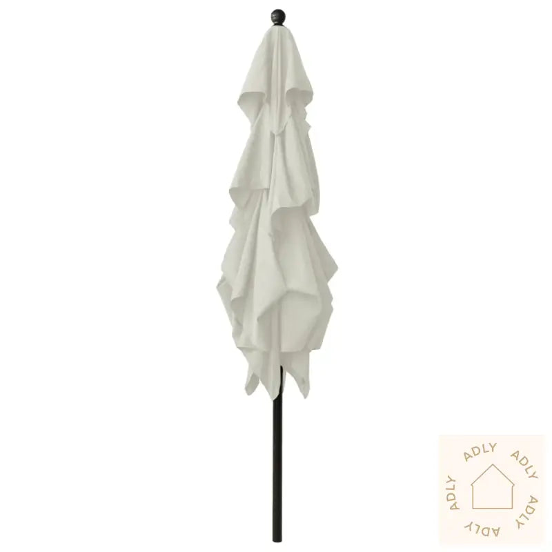 Hageparasoll Med Aluminiumsstang 3 Nivåer Sand 2,5X2,5 M