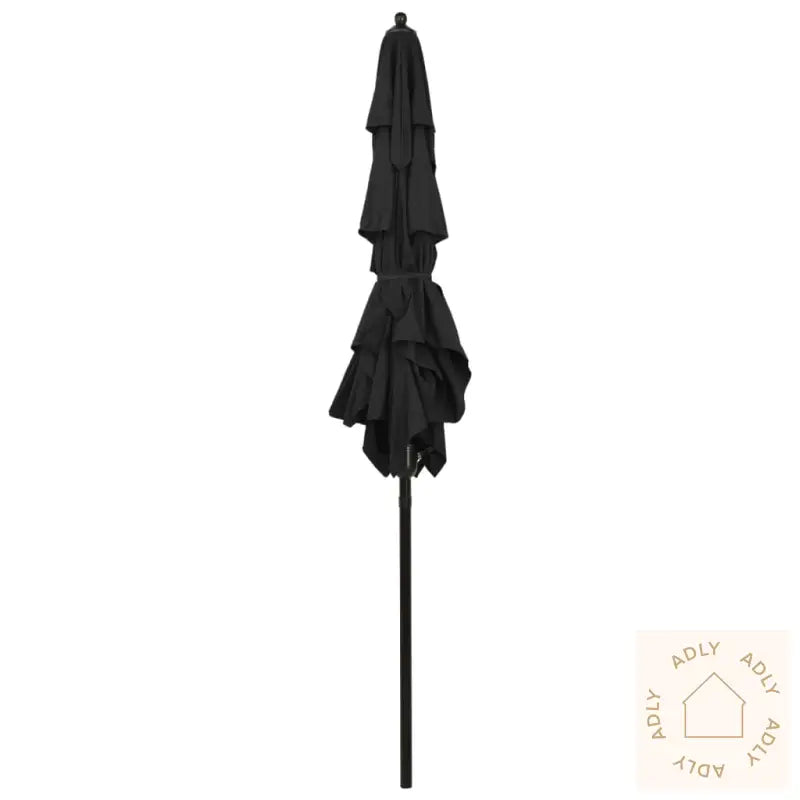 Hageparasoll Med Aluminiumsstang 3 Nivåer Grønn 2 M